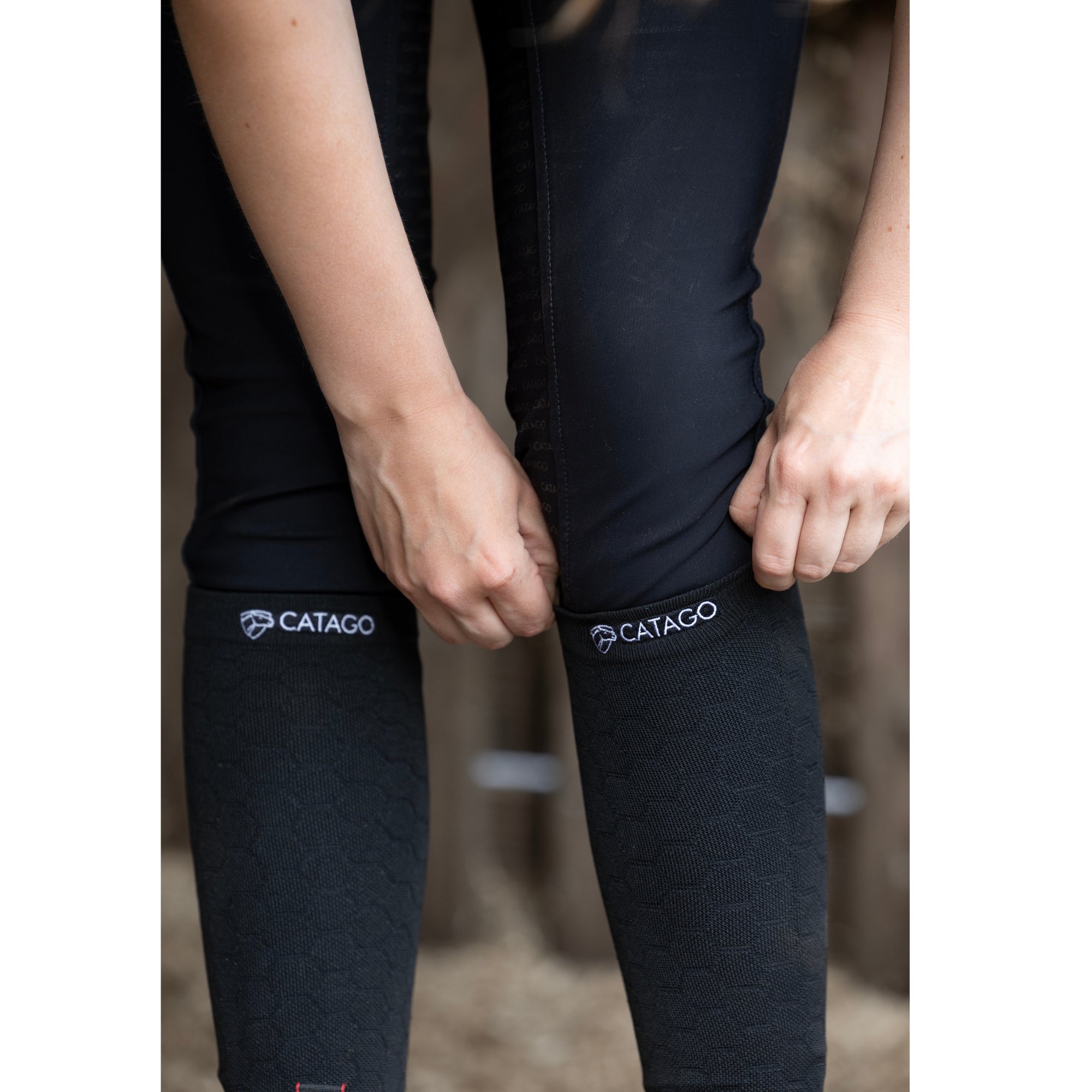 Catago FIR-Tech Compression Knee Sock