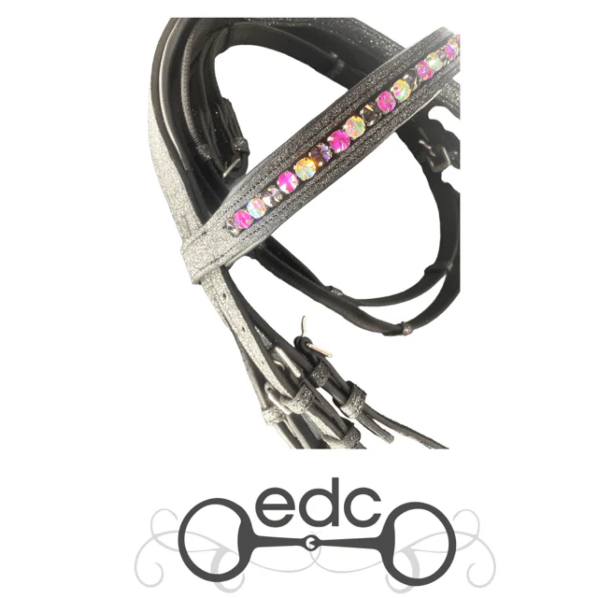 EDC Glitter Bridle Purple