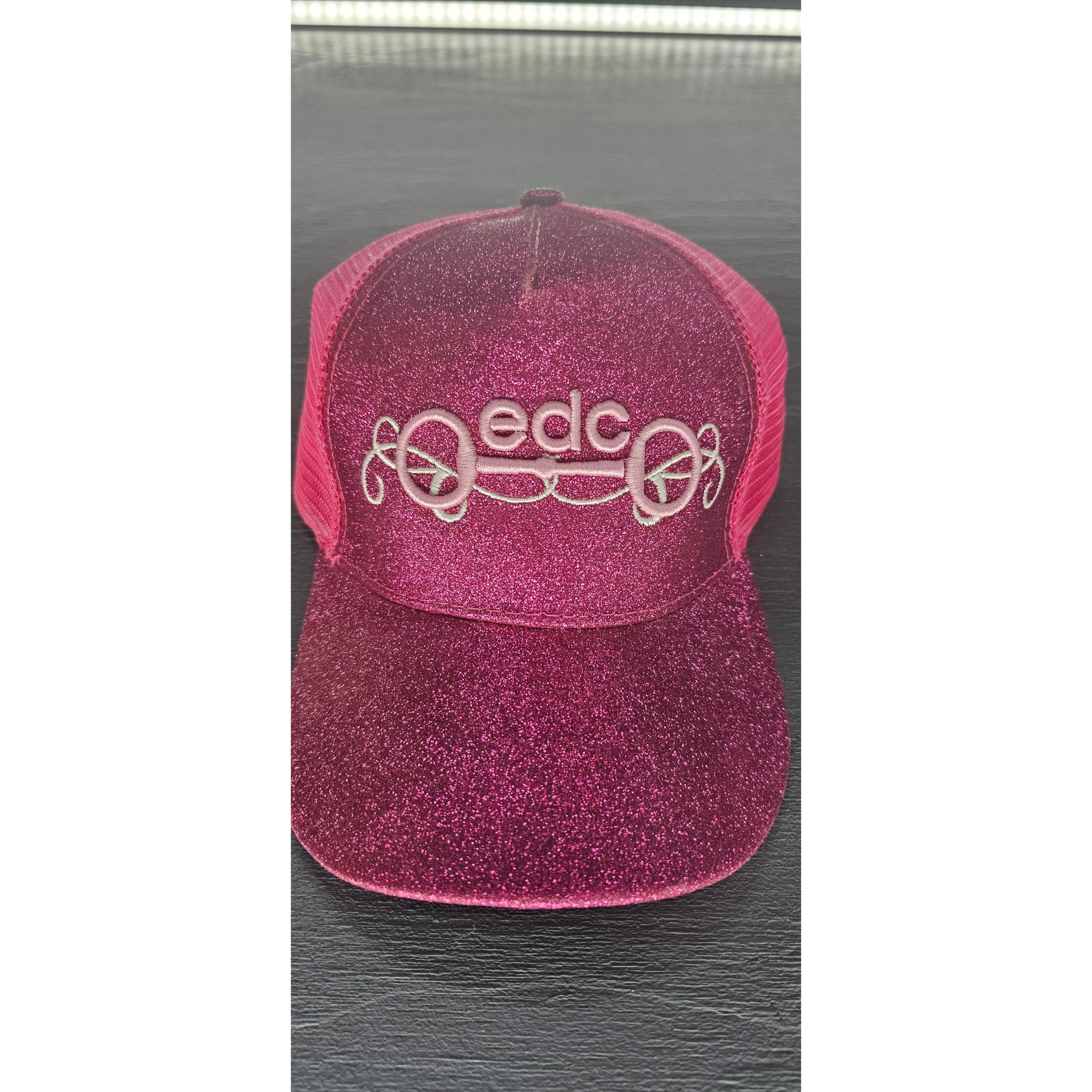 EDC Glitter Cap Pink