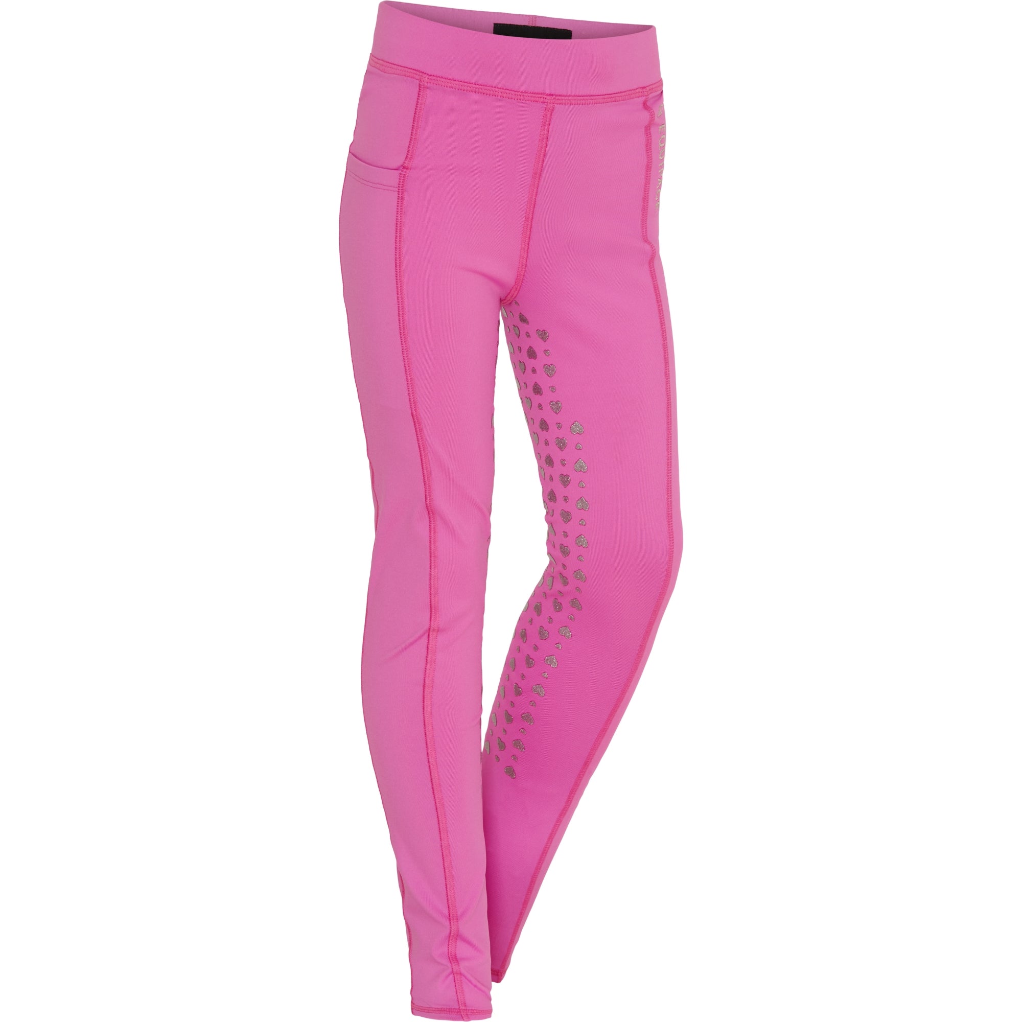 EQ Molly Heart Glitter FG Kids Riding Tights