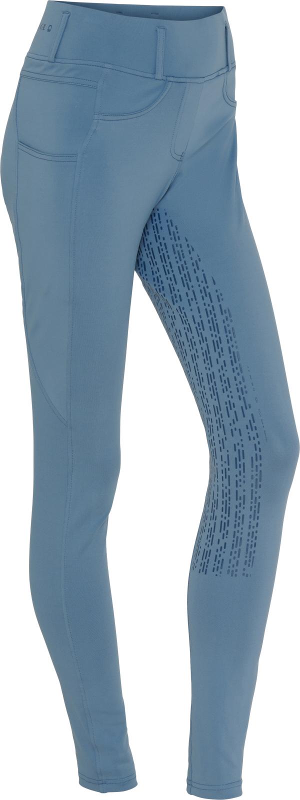 Equipage Teen Kalea Full Grip Riding Leggings Coronet Blue