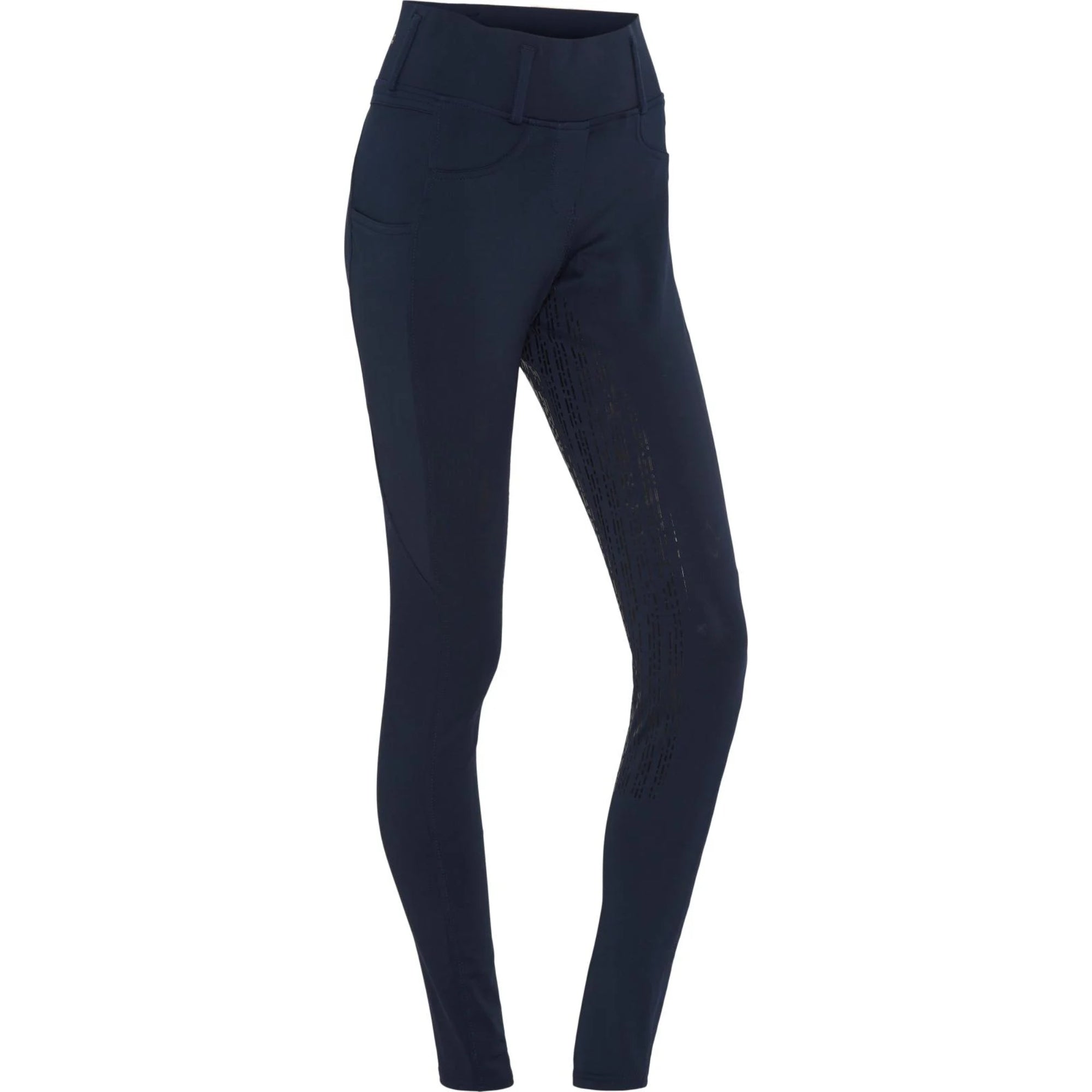 Equipage Teen Kalea Full Grip Riding Leggings Navy
