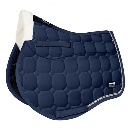 Fair Play Ammolite Jumping Saddle Pad Navy