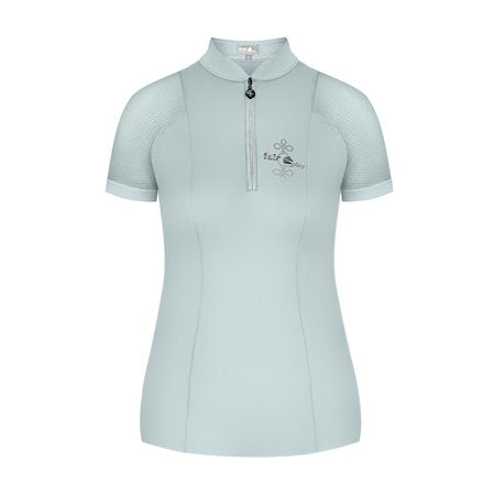 Fair Play Amy Short Sleeve Shirt Ash Blue