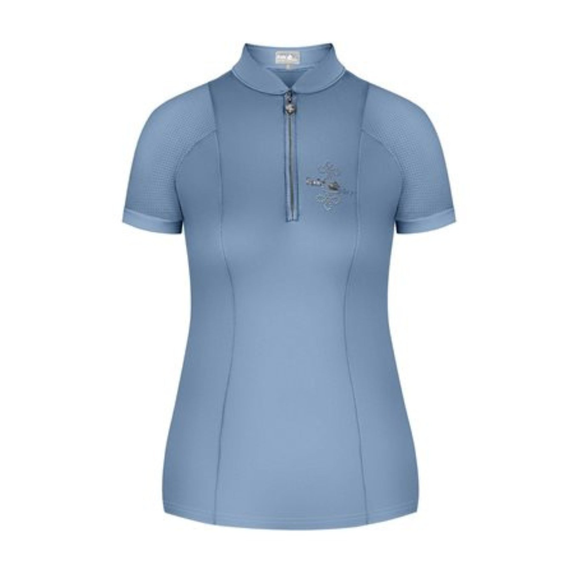 Fair Play Amy Short Sleeve Shirt Misty Blue