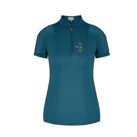 Fair Play Amy Short Sleeve Shirt Nile Blue