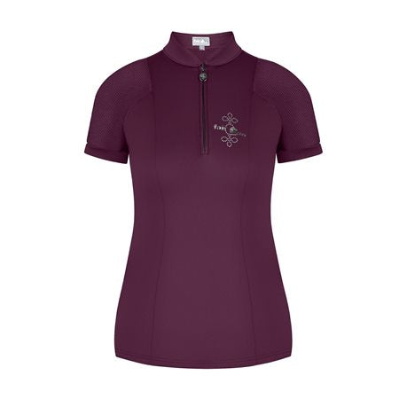 Fair Play Amy Short Sleeve Shirt Royal Berry