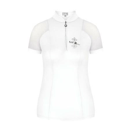 Fair Play Amy Short Sleeve Shirt White