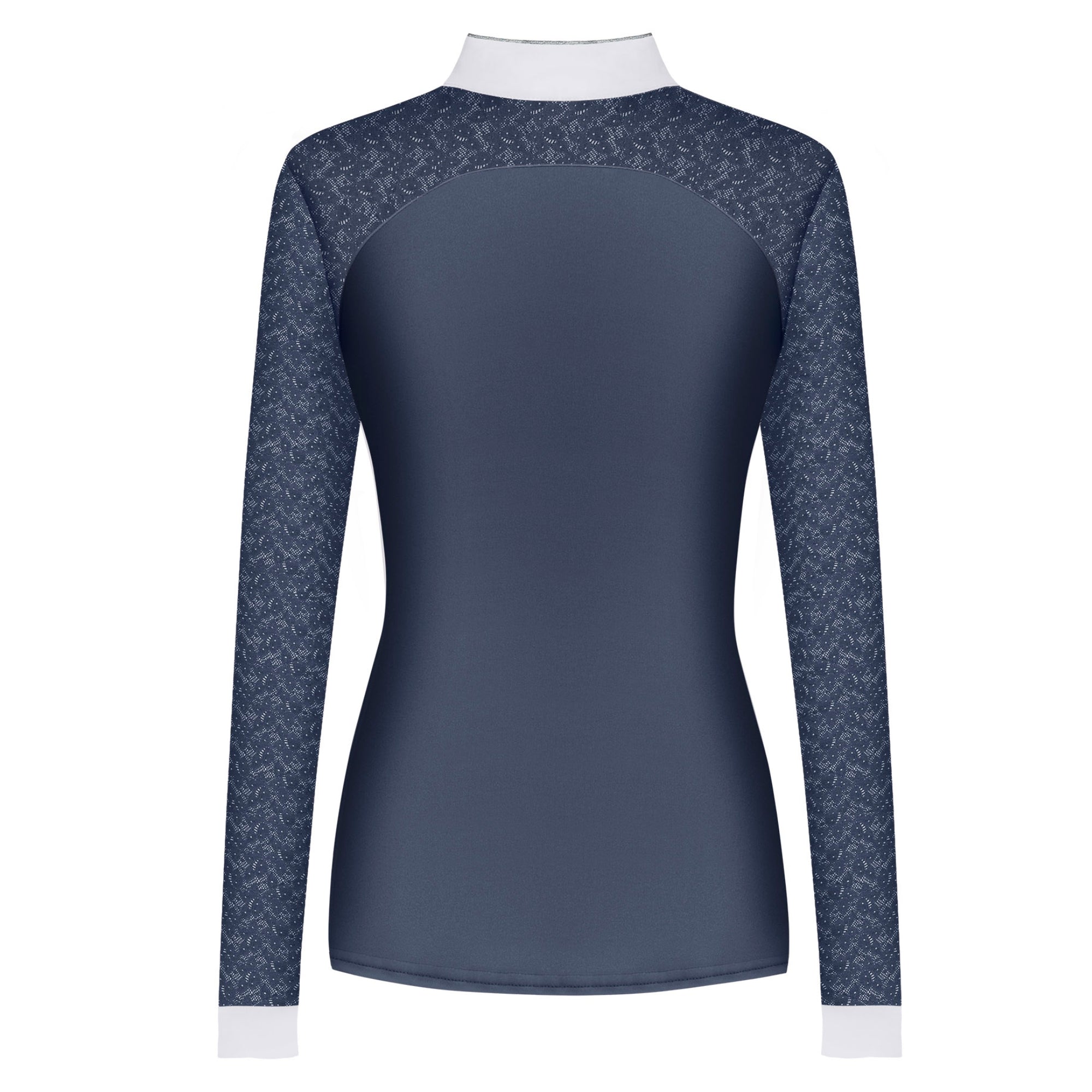 Fair Play Anita Long Sleeve Competition Shirt Steel Blue