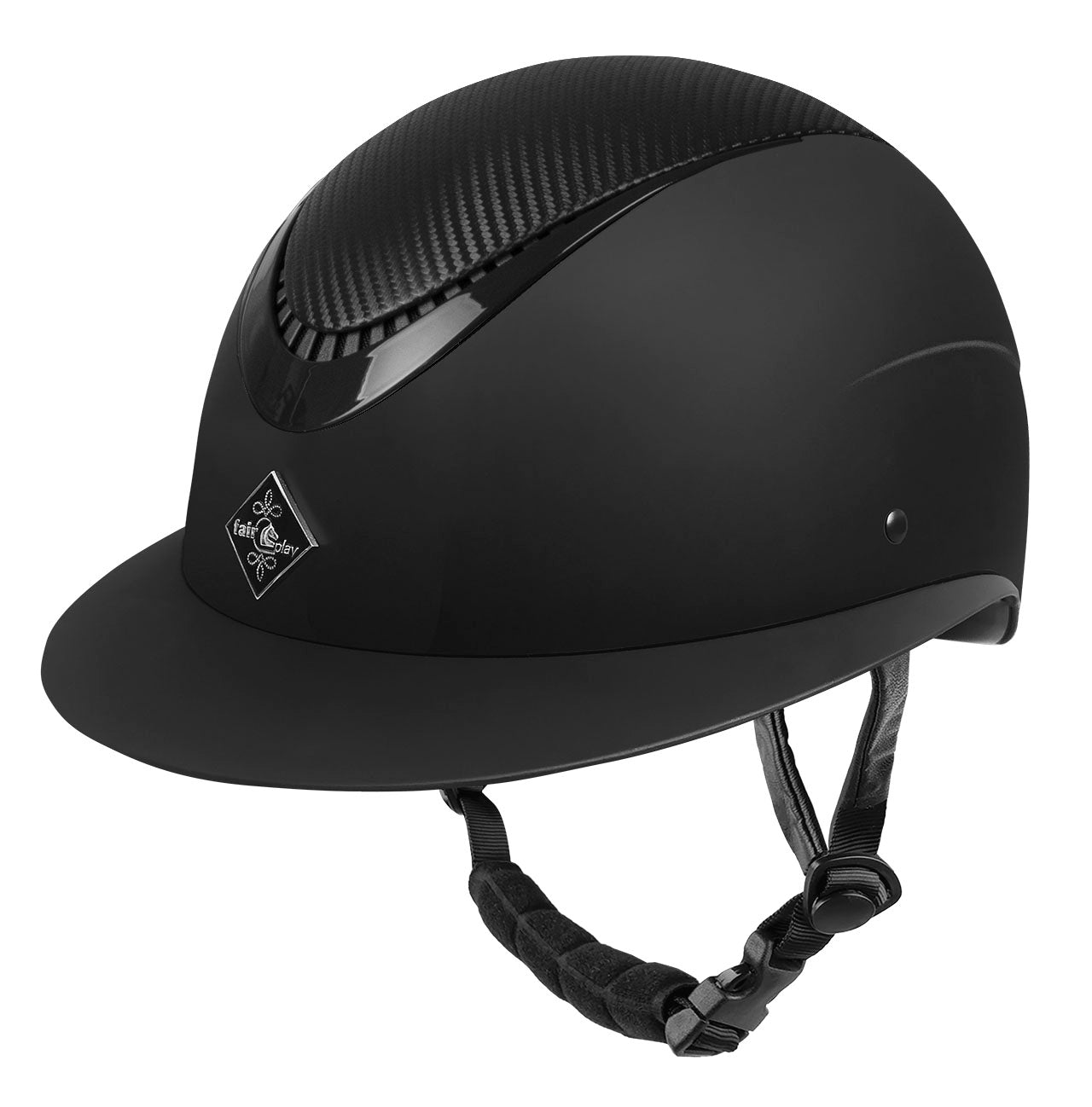 Fair Play Apoleus Carbon Riding Helmet Black