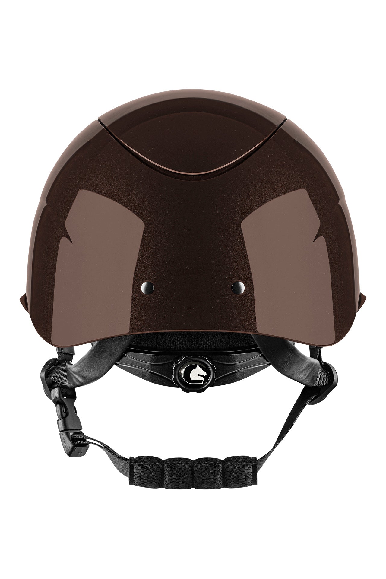 Fair Play Apoleus Shiny Riding Helmet Brown