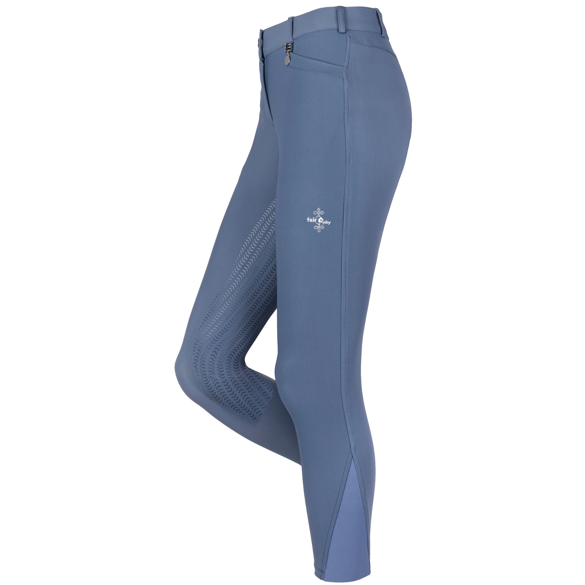 Fair Play Johanna KP Breeches Steel Blue