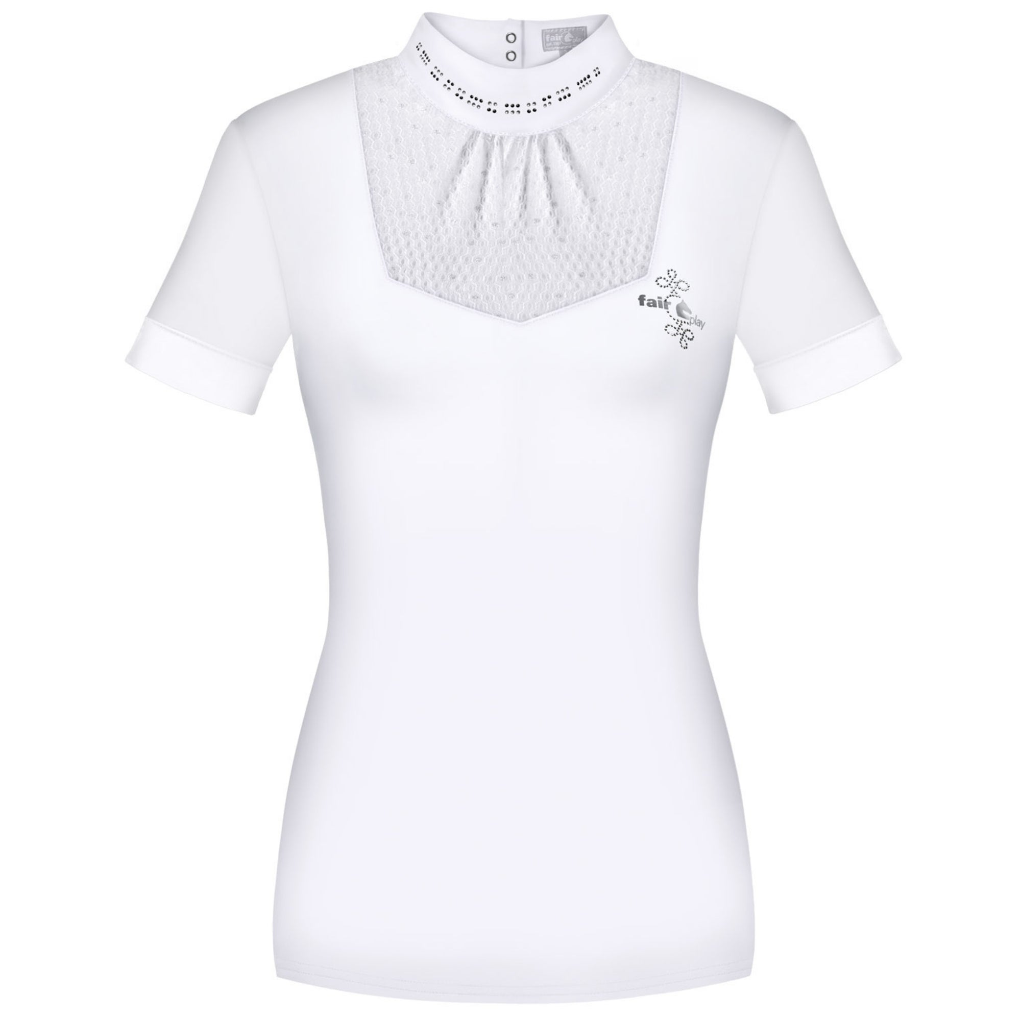 Fair Play Lara Show Shirt White