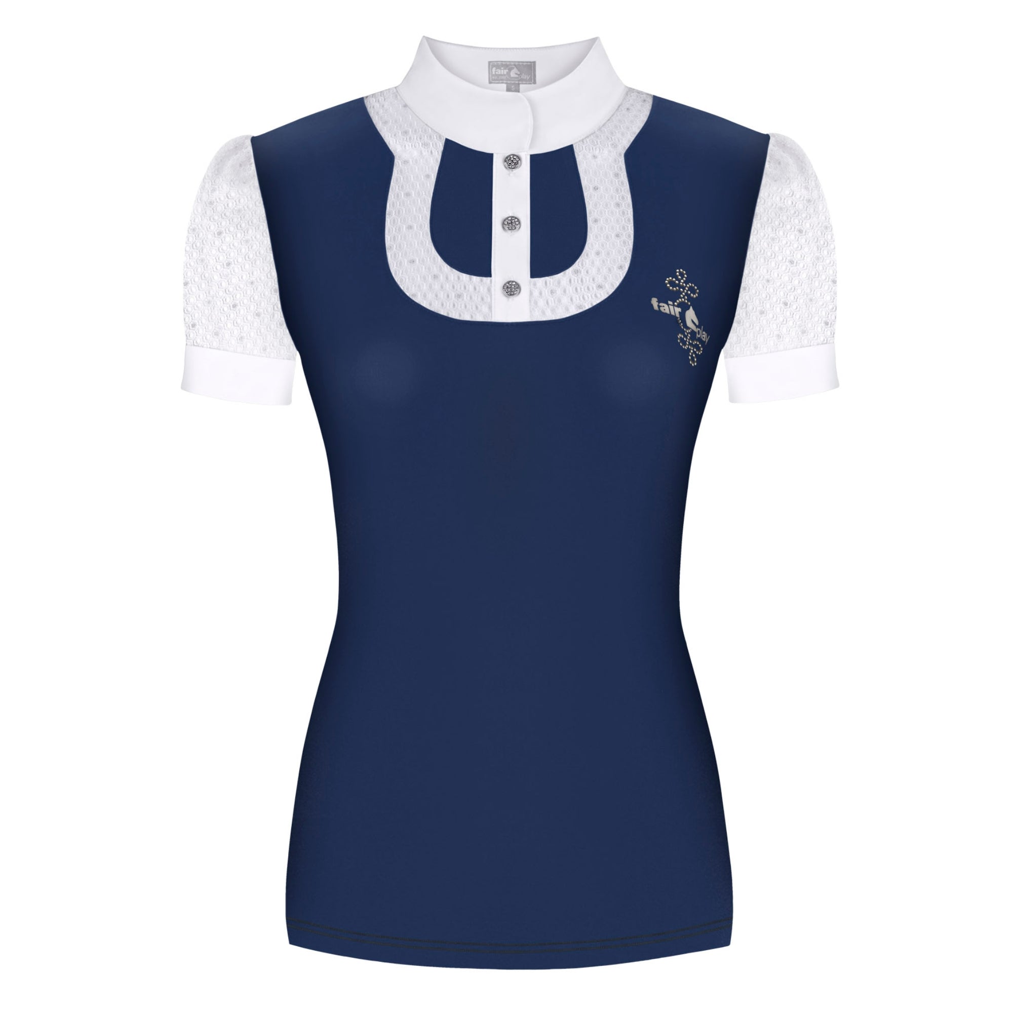 Fair Play Nanna Adult Show Shirt Navy