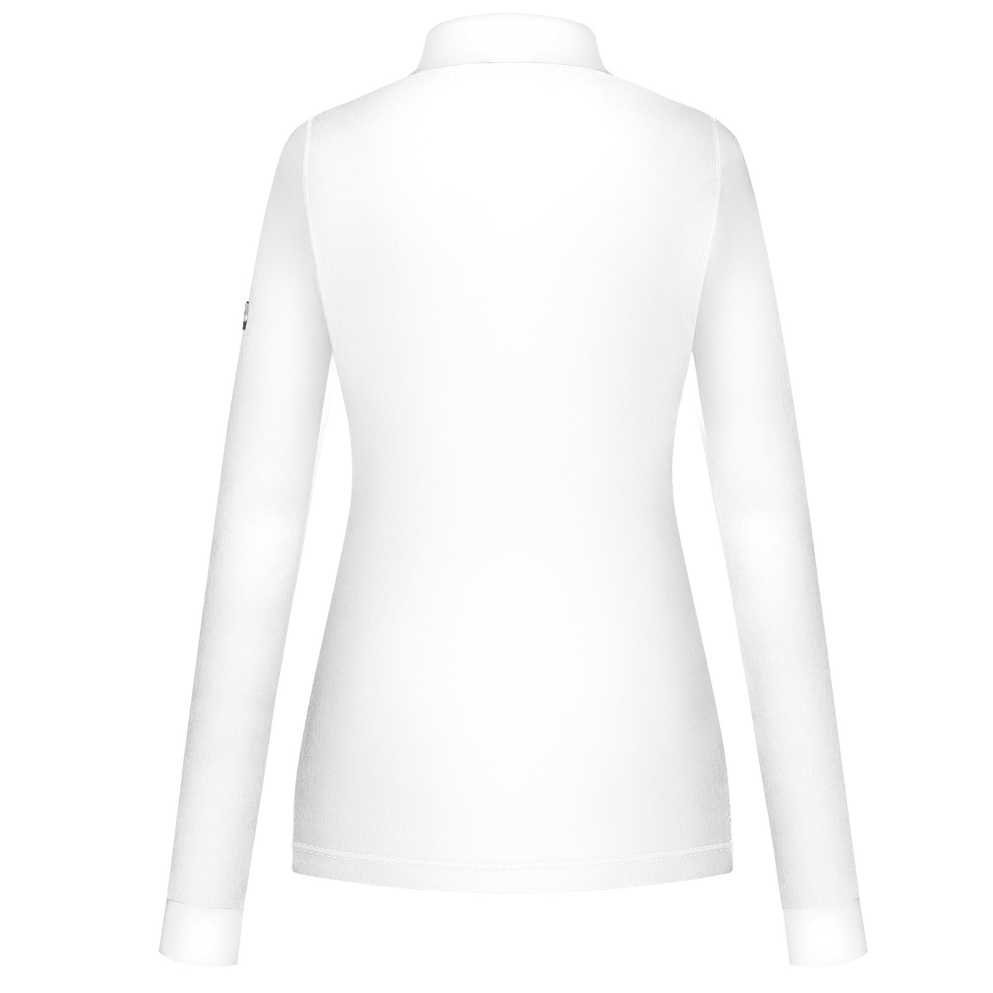 Fair Play Nicola Long Sleeve Show Shirt White