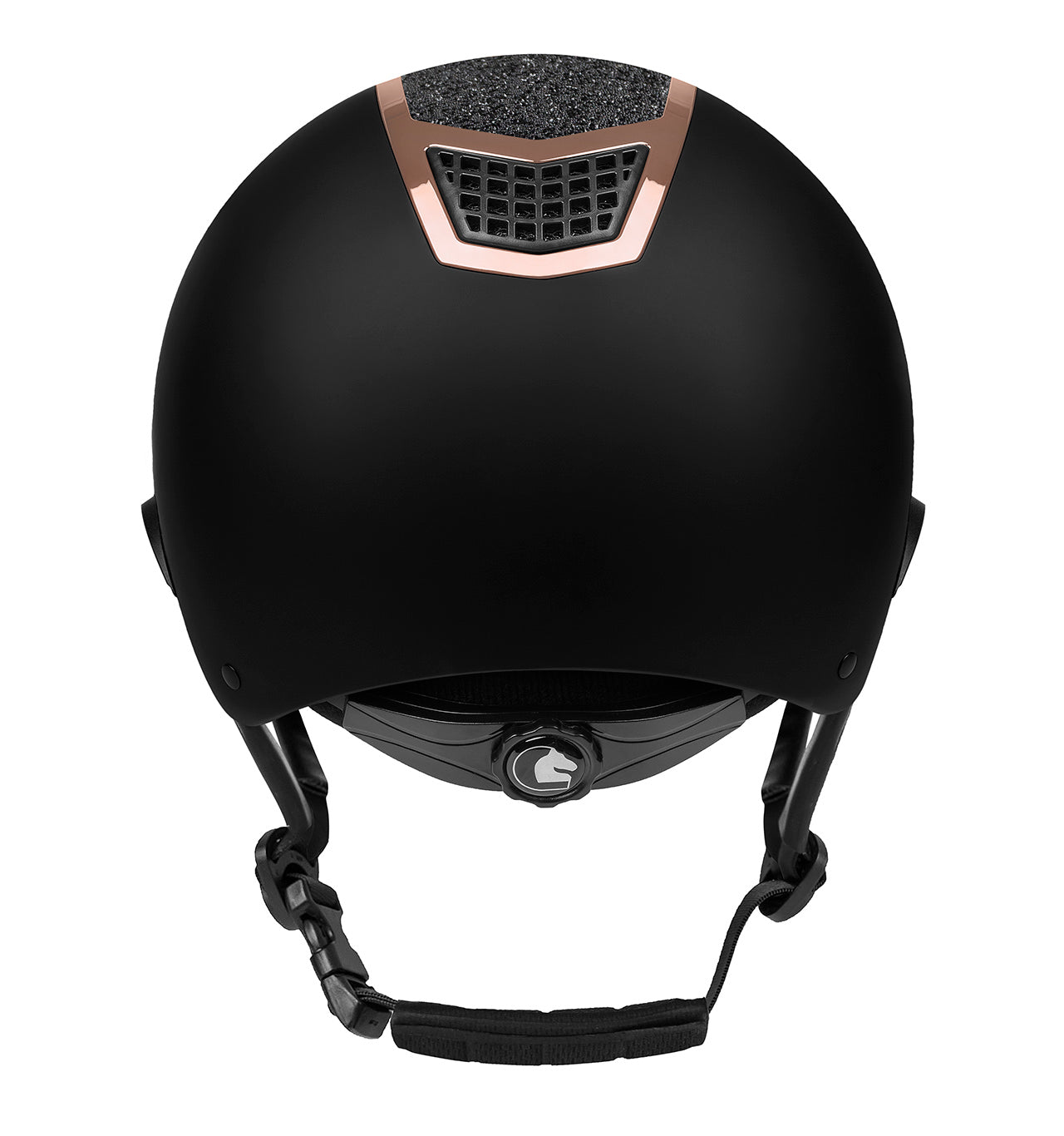 Fair Play Quantinum Eclipse Rosegold Riding Helmet Black