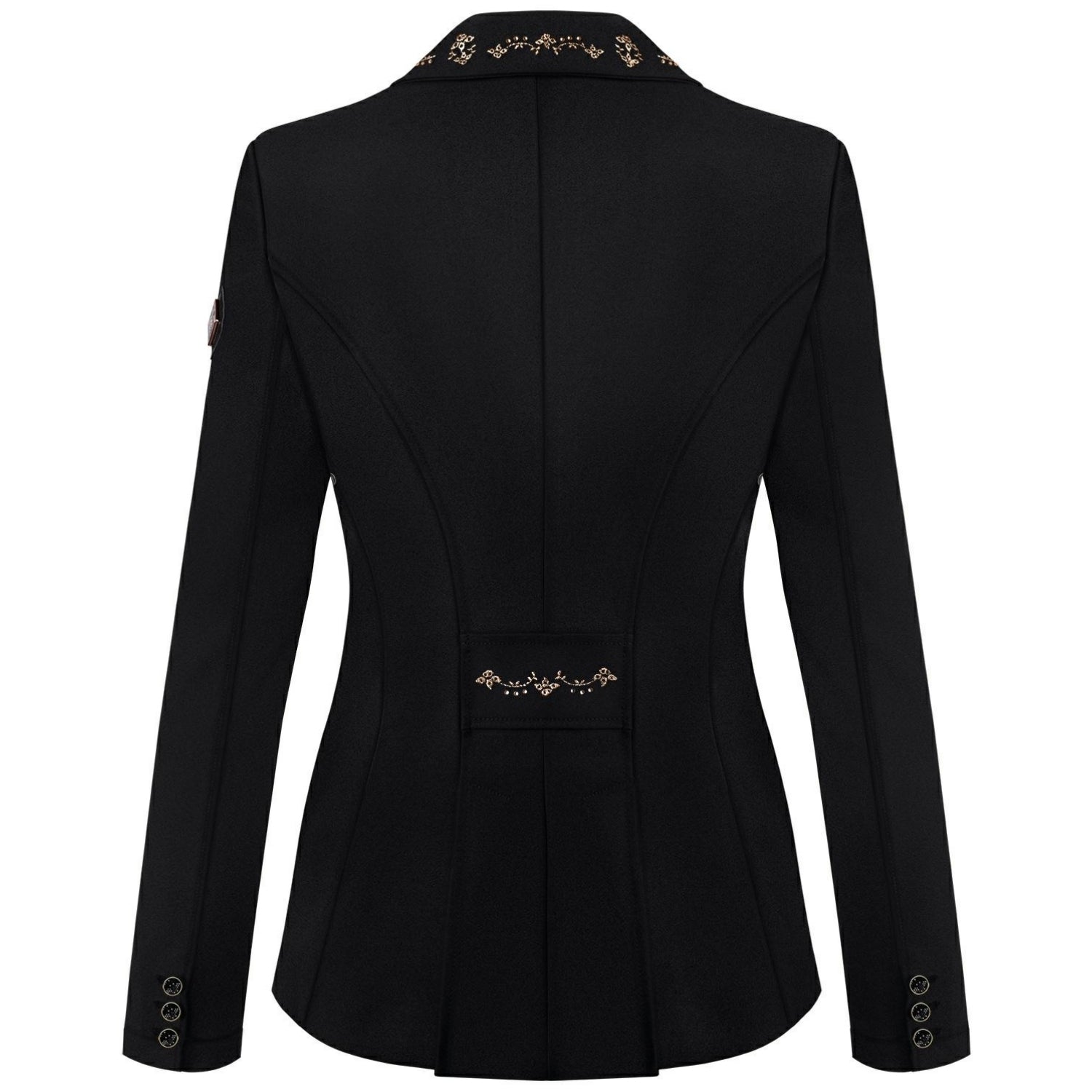 Fairplay Alissa Fleur Rosegold Dressage Short Tailcoat Black