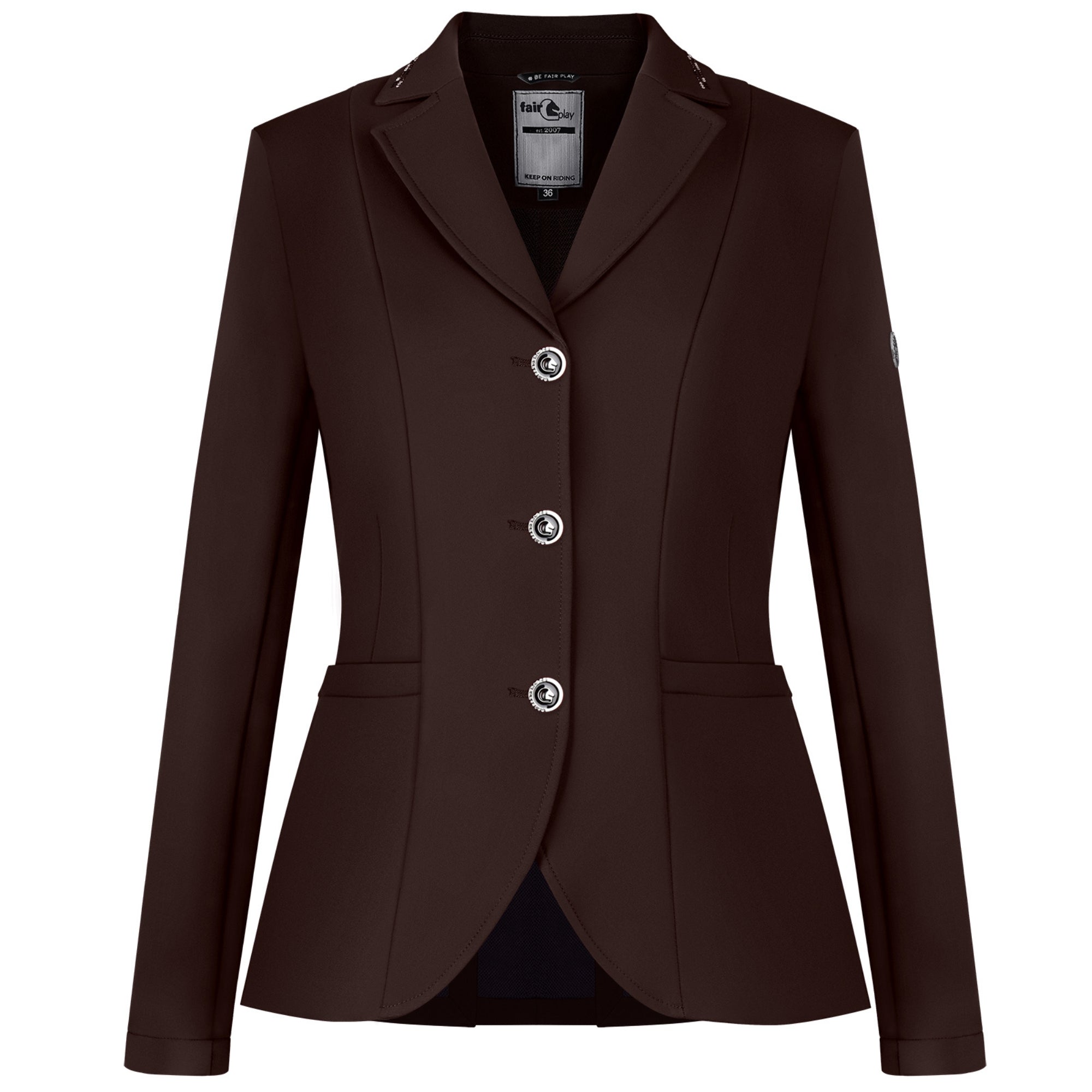 Fairplay Natalie Show Jumping Jacket Brown