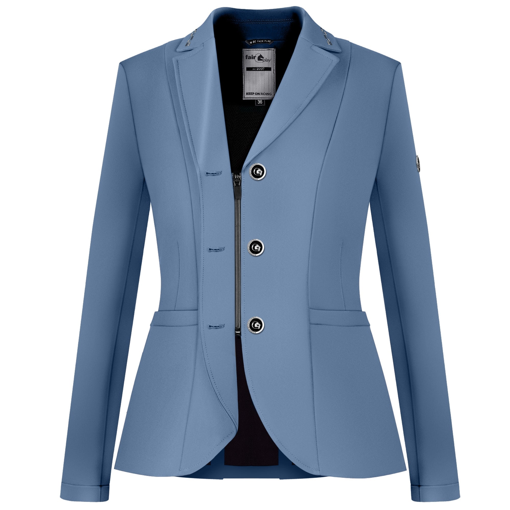 Fairplay Natalie Show Jumping Jacket Misty Blue