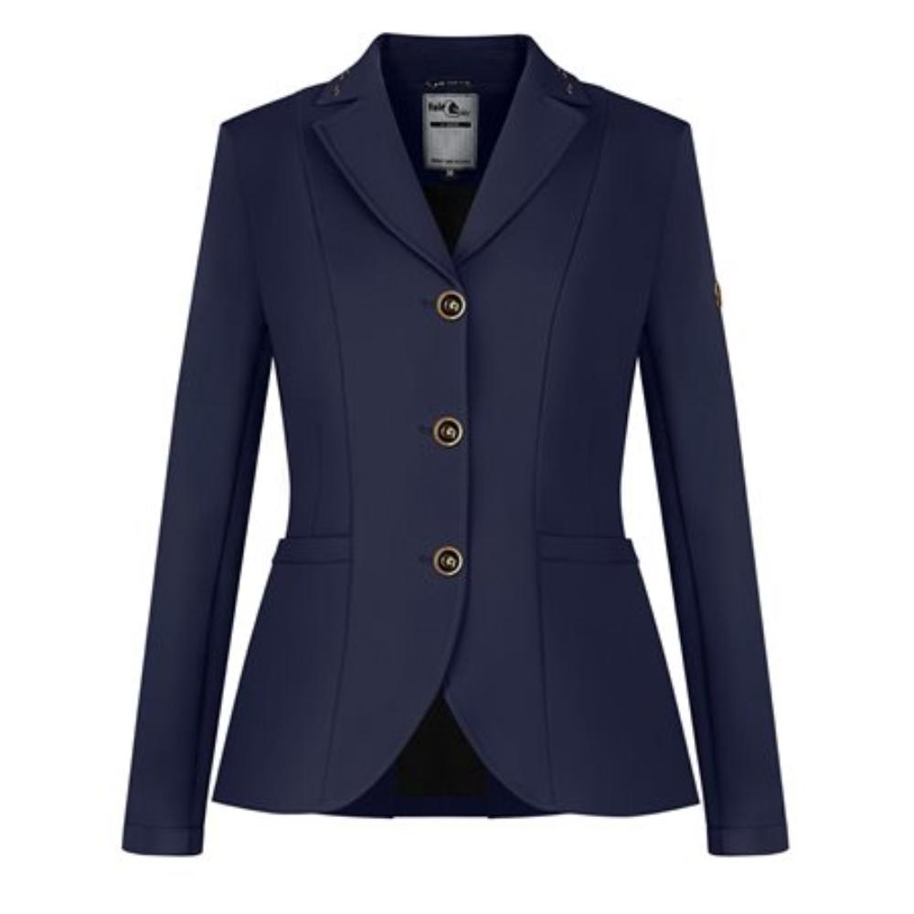 Fairplay Natalie Vintage Gold Show Jumping Jacket Navy