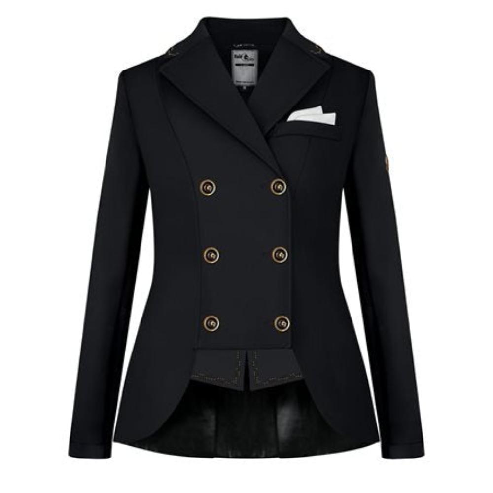 Fairplay Reiko Vintage Gold Dressage Short Tailcoat Black