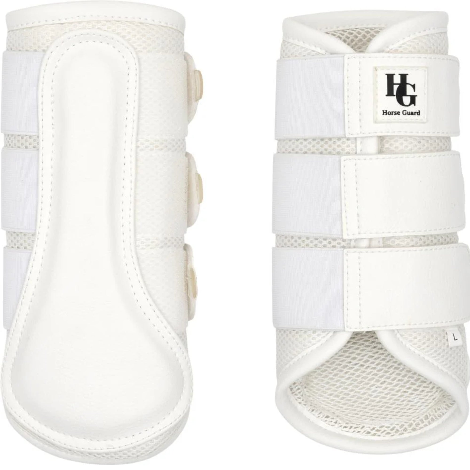 Hg Timothy Mesh Dressage Boots White