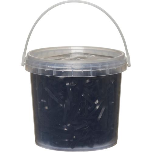 HorseGuard Plaiting Elastics with Braid Comb Black
