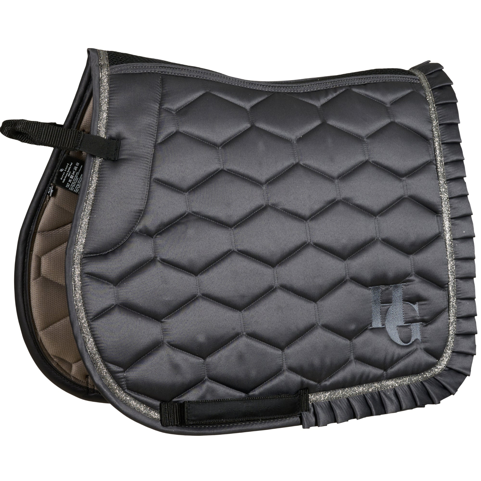 HorseGuard Valla Saddle Pad Asphalt