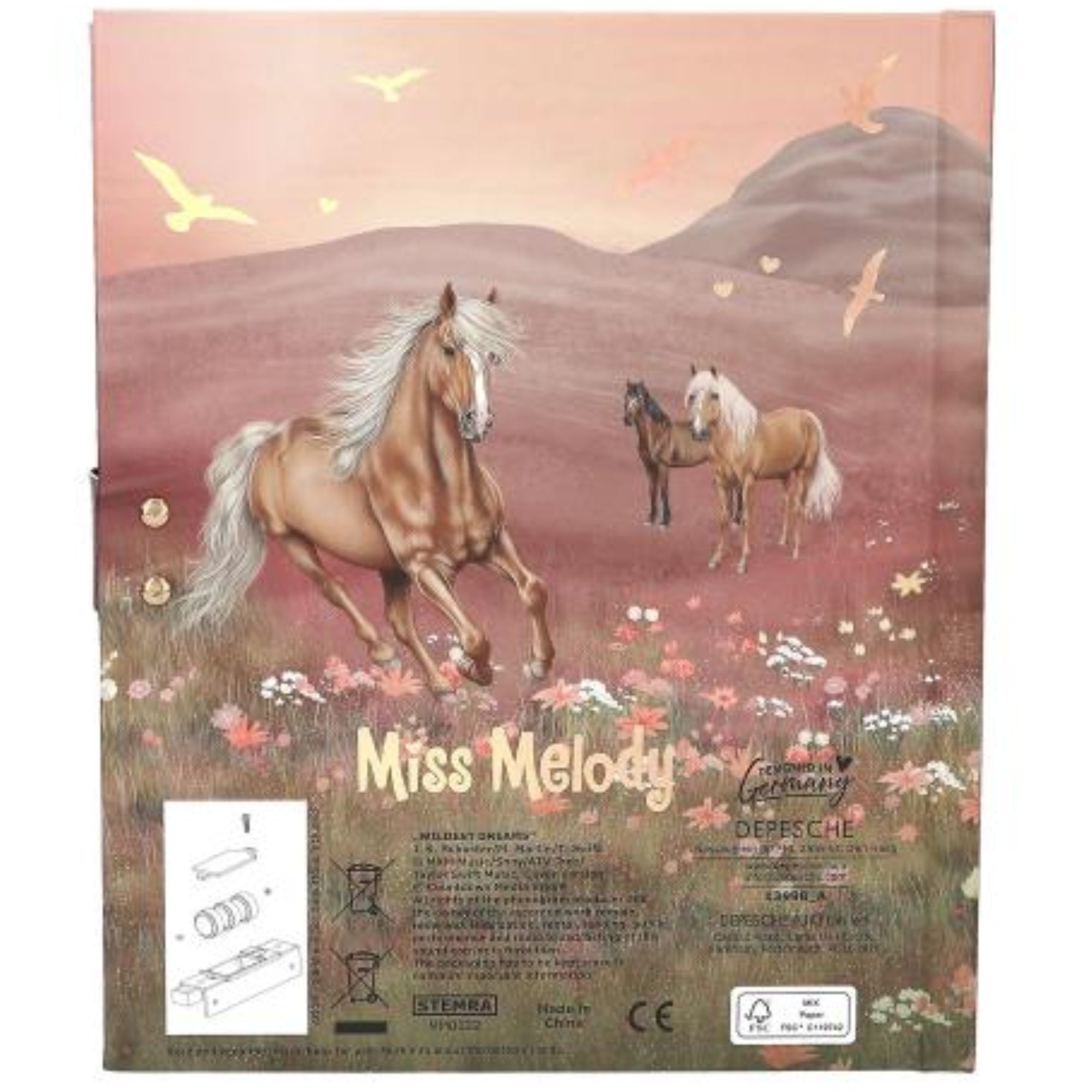 Miss Melody Diary with Code & Sound – Wildest Dreams