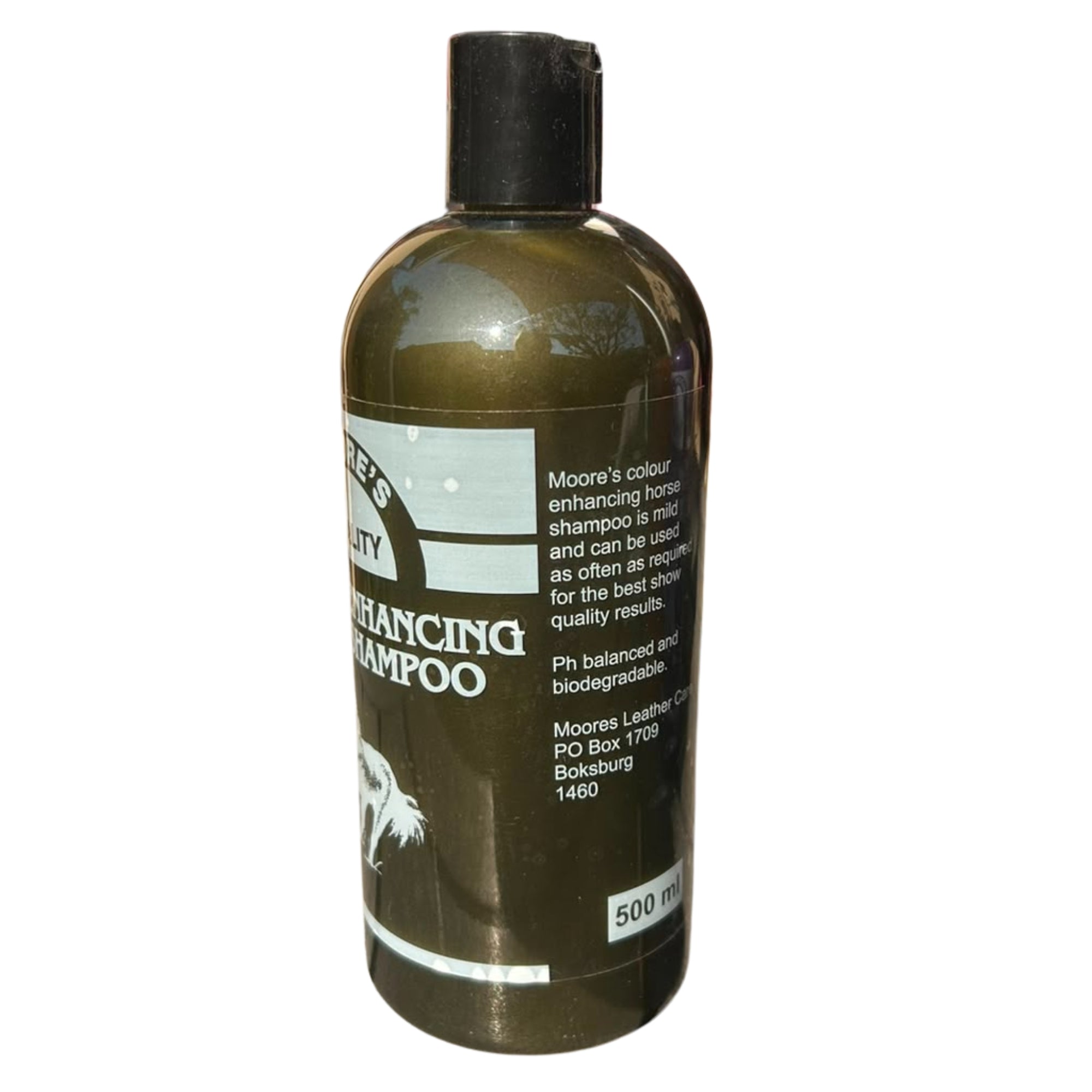 Moores Colour Enhancing Horse Shampoo Black