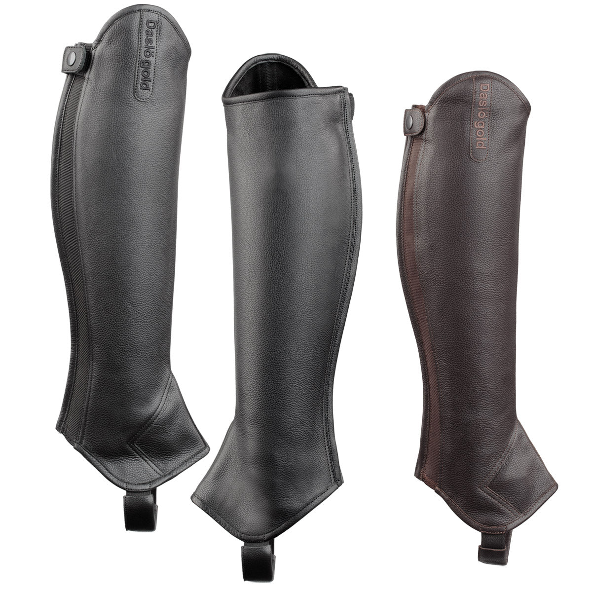 New Daslo Gold Half Chaps