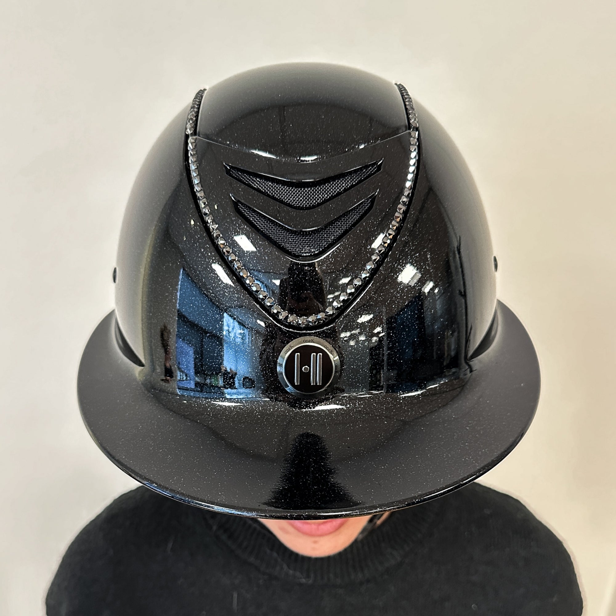 OneK Helmet Mips Avance Lux Shimmer Swar Black