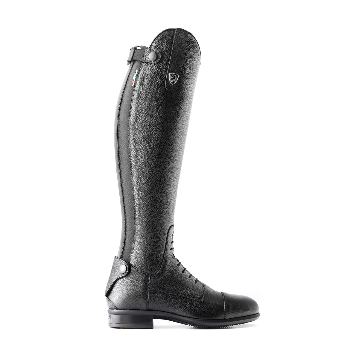Tattini Breton Close Contact Riding Boots Black