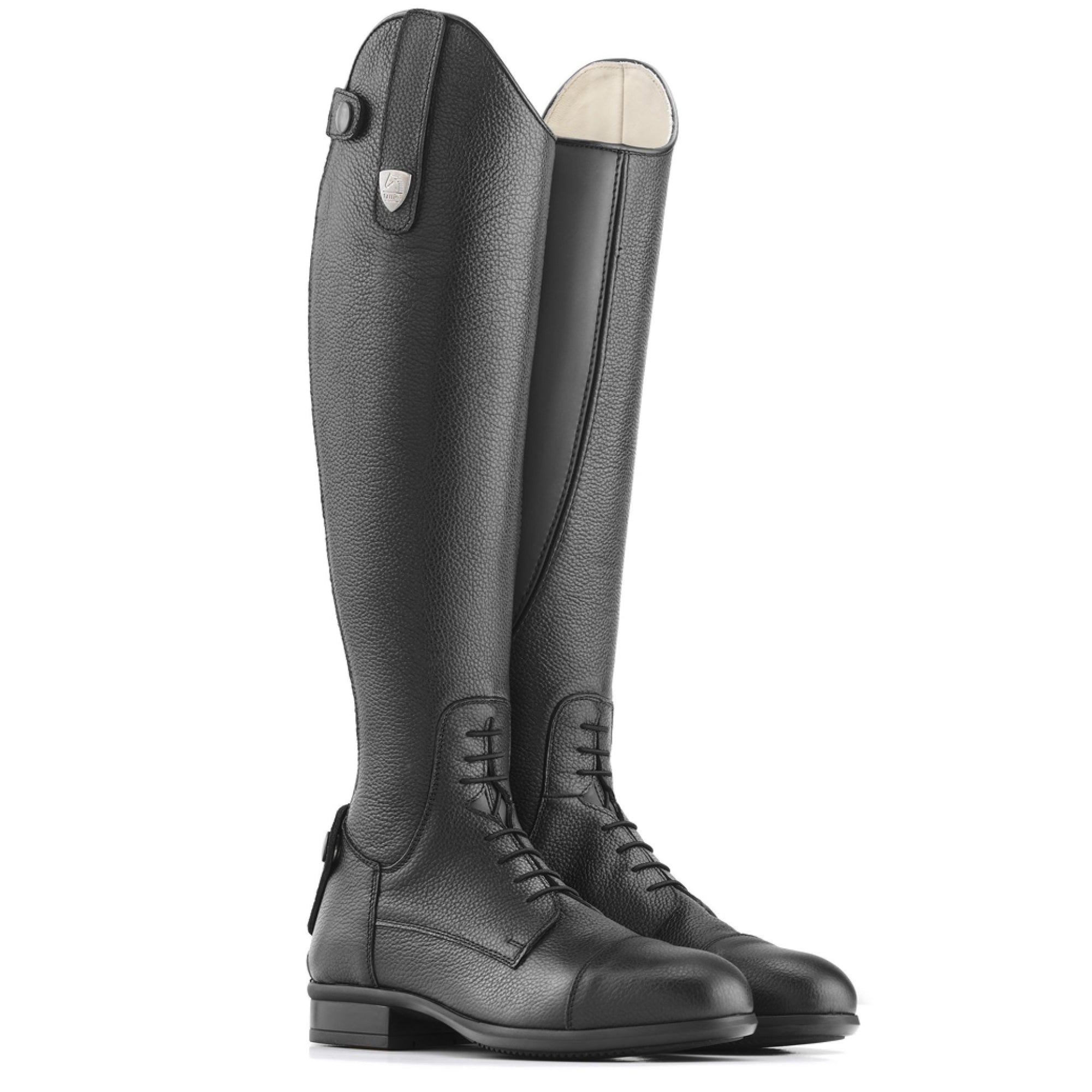 Tattini Breton Close Contact Riding Boots Black