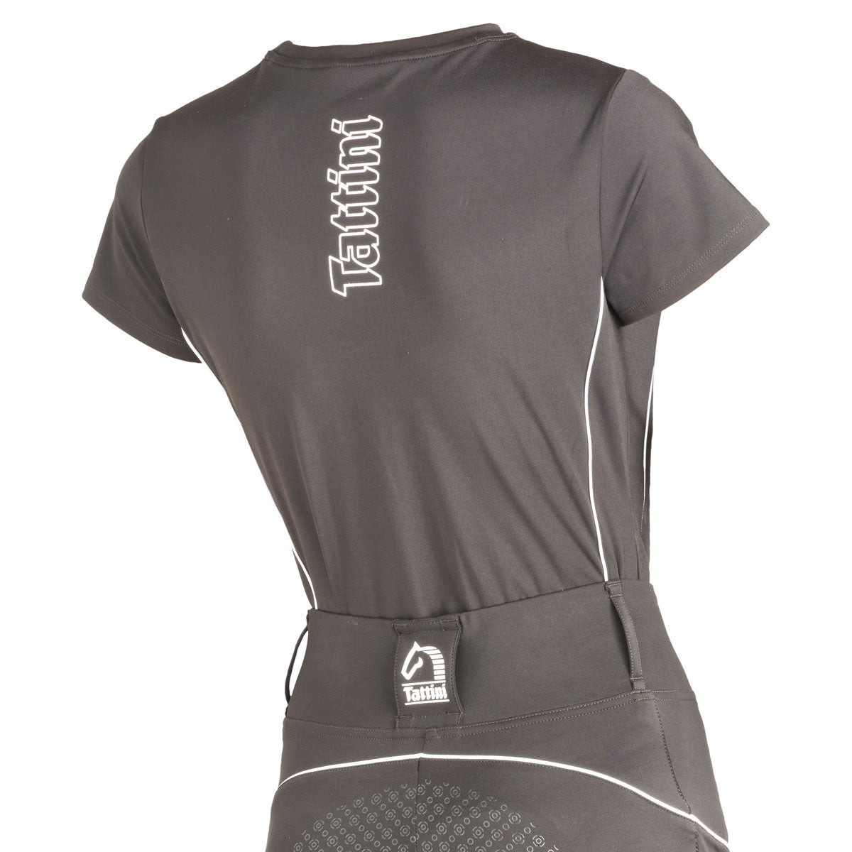 Tattini Ladies Passiflora Short Sleeve Shirt Grey