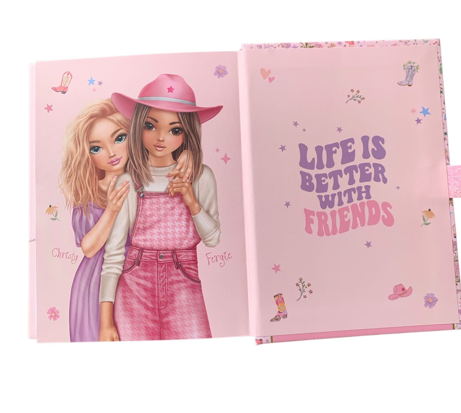 TOPModel Cowgirl Diary With Code & Sound
