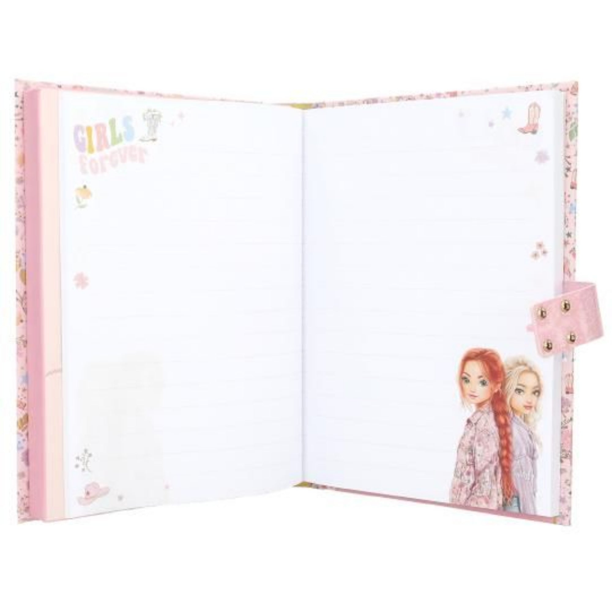 TOPModel Cowgirl Diary With Code & Sound