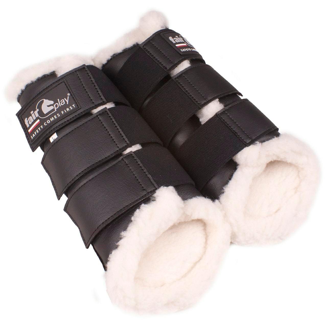 Fair Play Cadence Dressage Protection Boots Black