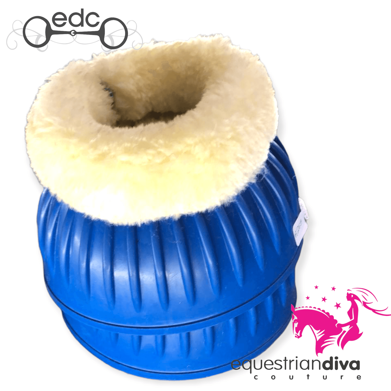 EDC Rubber Over Reach Boots Blue