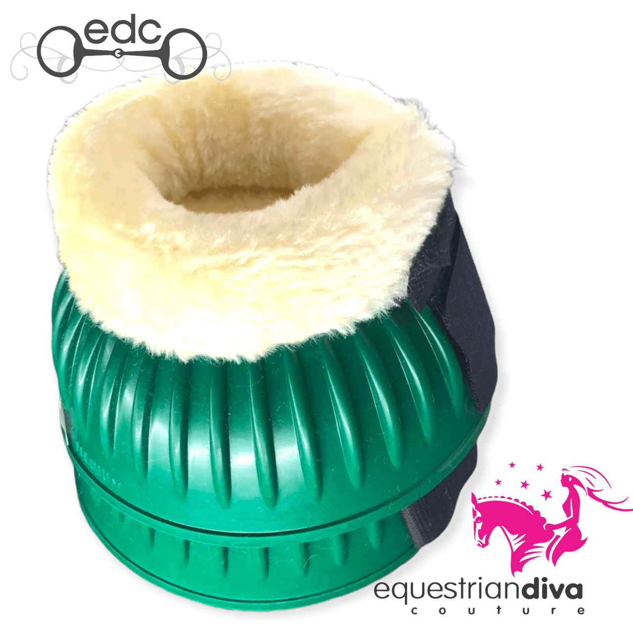 EDC Rubber Over Reach Boots Green