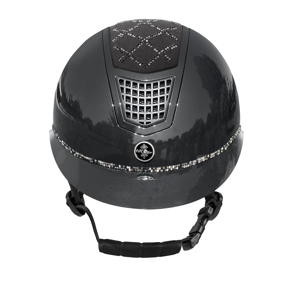 Fairplay Helmet Quantinum Spotlight Shiny Silver Helmet