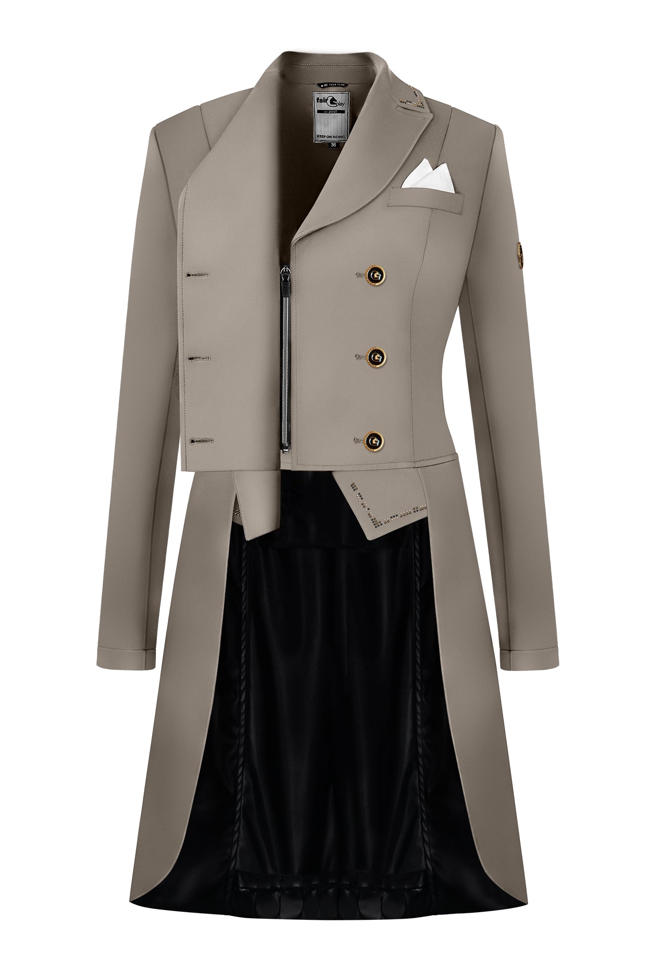 Fairplay Nadine Vintage Gold Dressage Tailcoat
