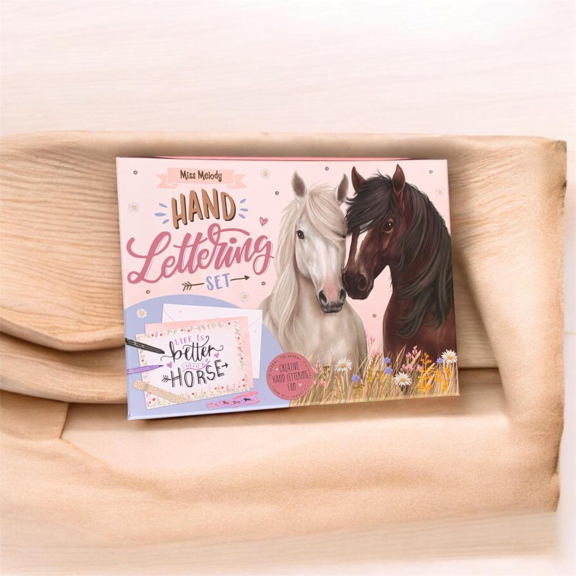 Miss Melody Hand Lettering Set ln A Box Stationery