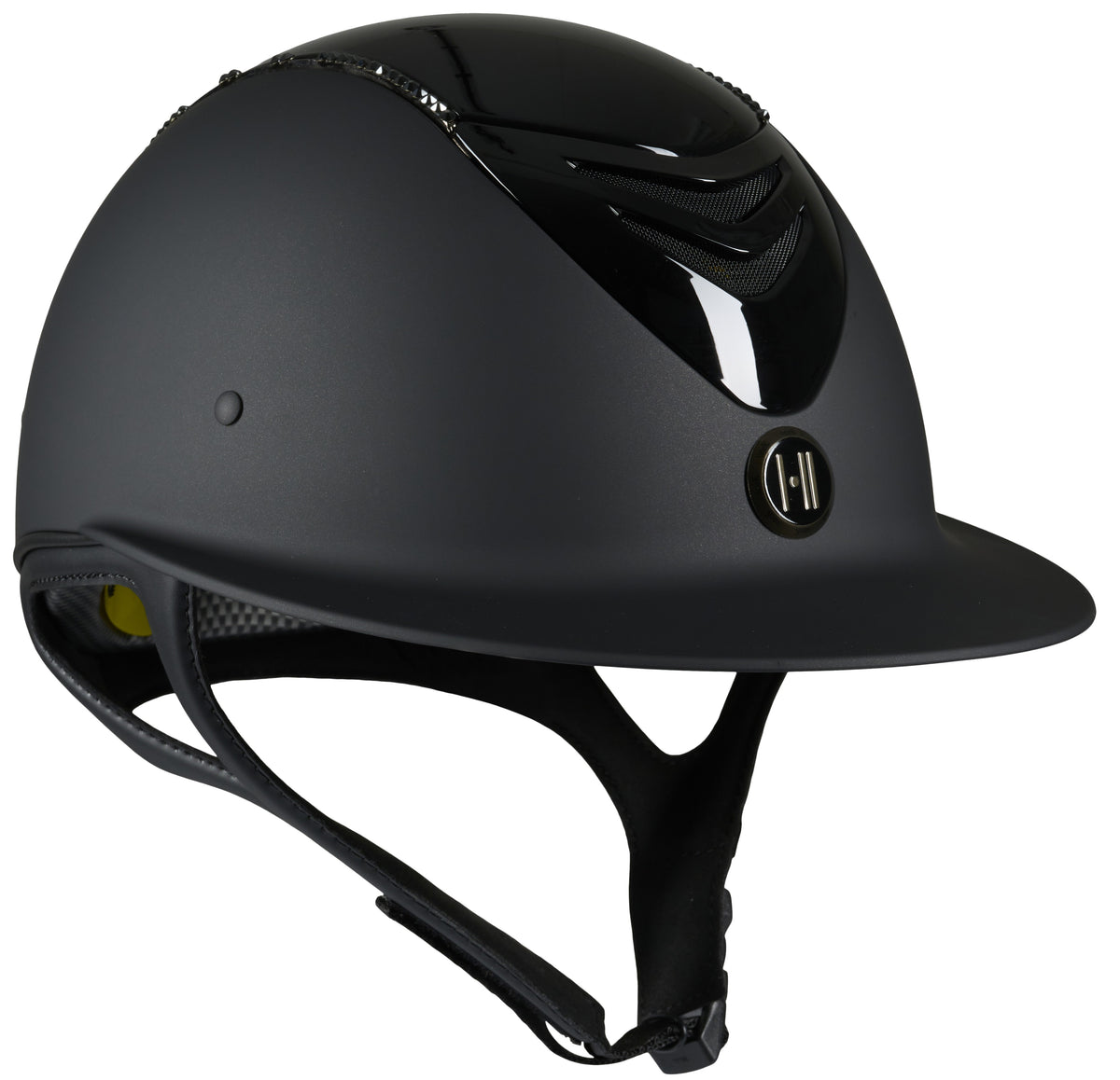 OneK Helmet Mips Matt Glossy Top Swar Black