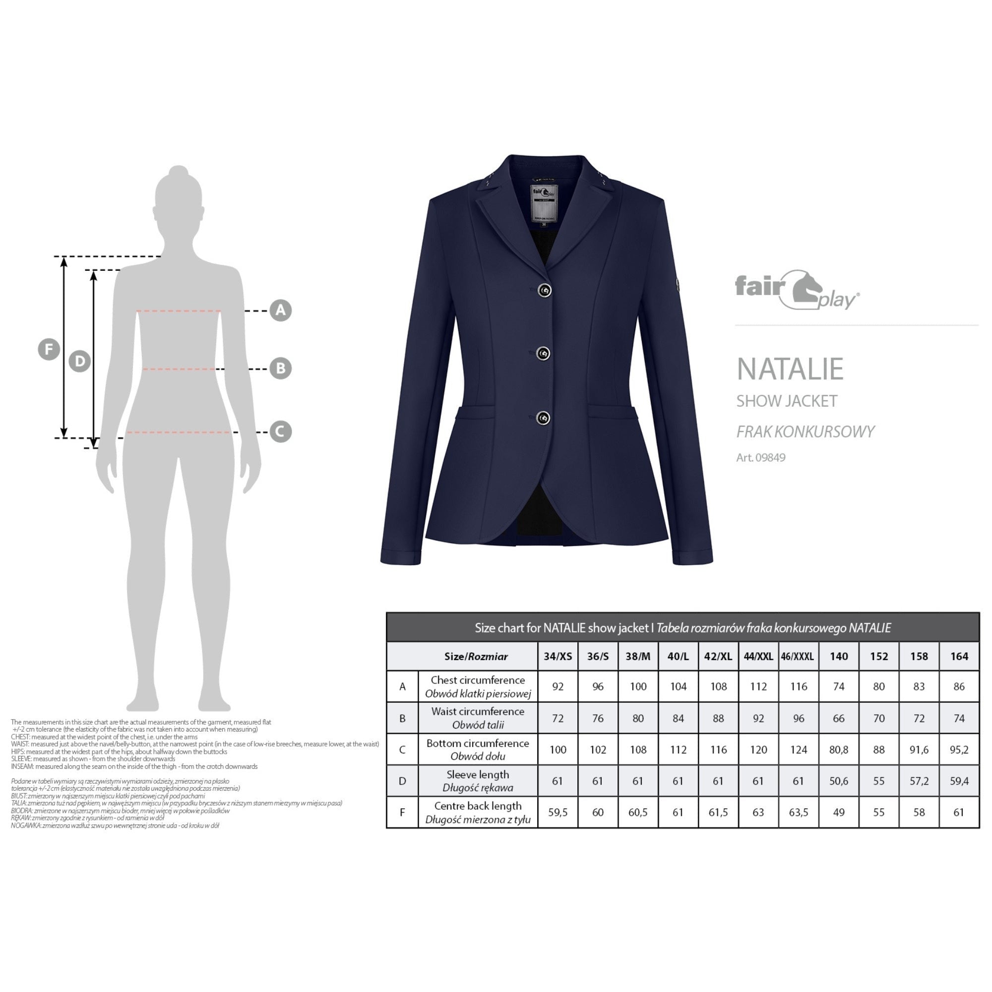 Fairplay Estera Show Jumping Jacket