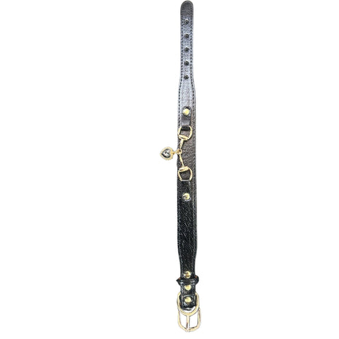 EDC Leather Heart Bit Dog Collar