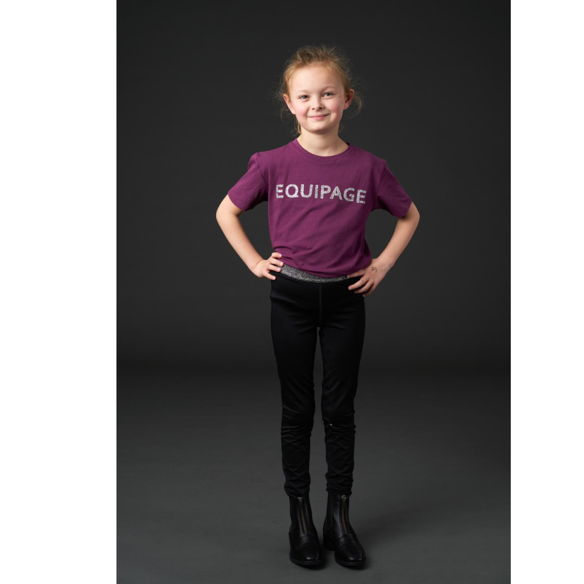 Equipage Maggie tights With Full Grip For Kids