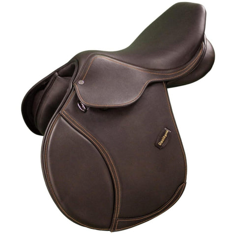 Tattini Daslo Gold Double Leather  Sprint Jumping Saddle