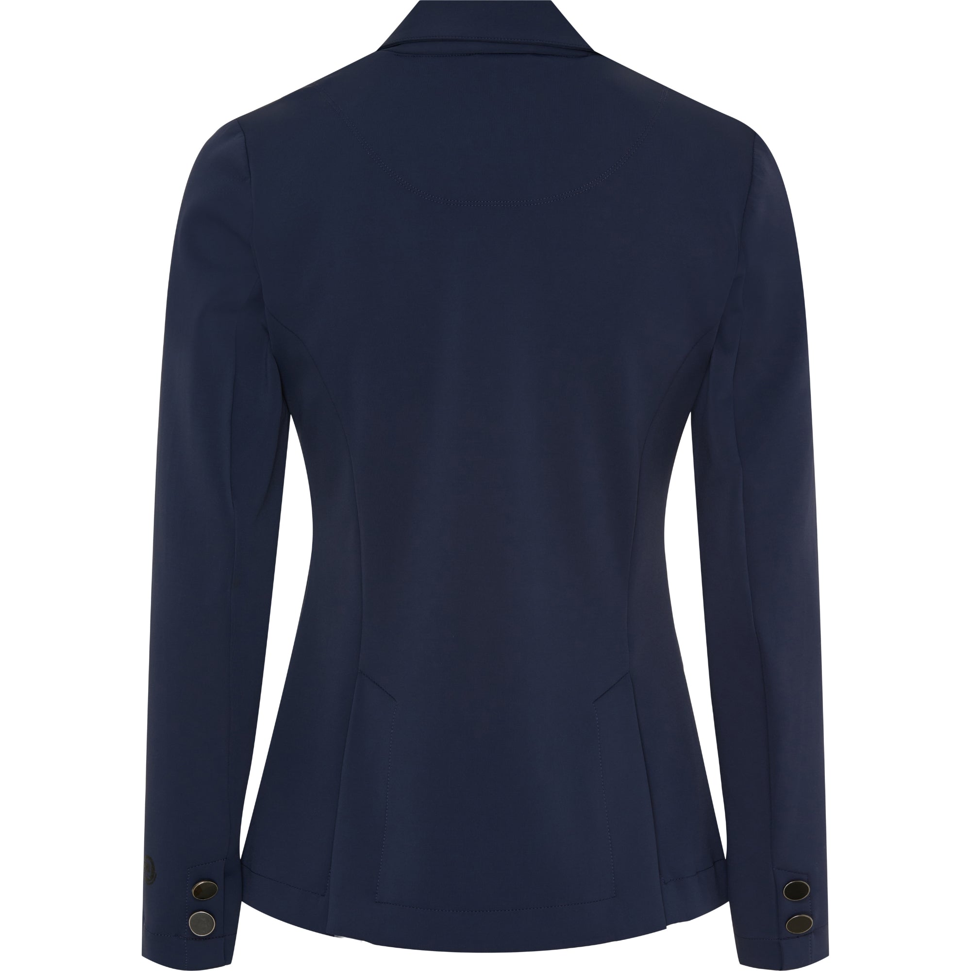 EQ Monroe Competition Jacket elegant stretch equestrian show jacket with rhinestone collar detail