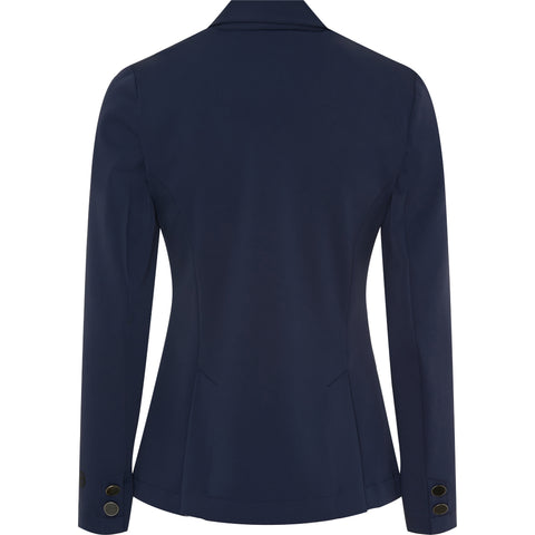 EQ Monroe Competition Jacket elegant stretch equestrian show jacket with rhinestone collar detail